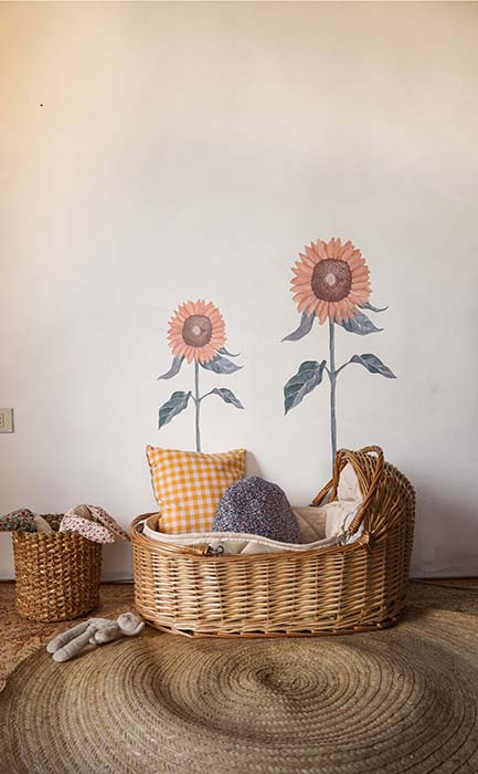 Sunflower Wall Decal