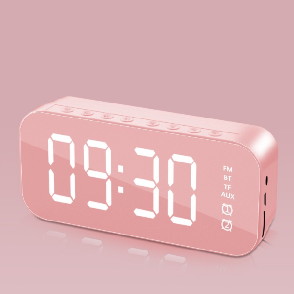 pink alarmclock