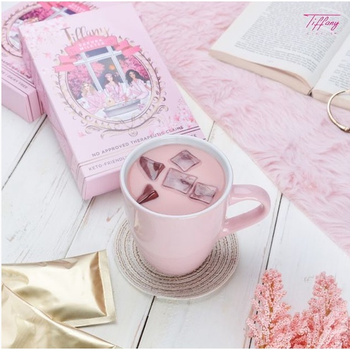 12 tiffany sakura milk tea