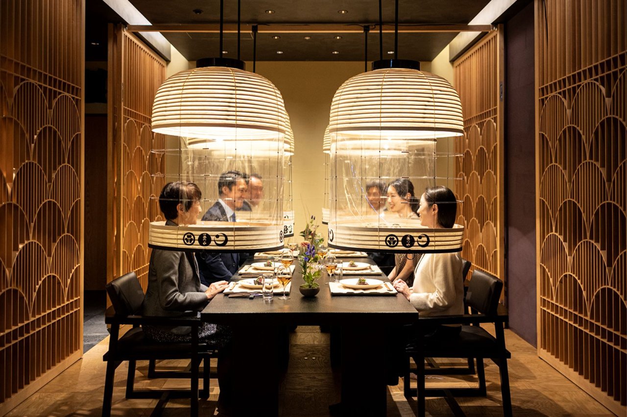 Large Lantern On Dining Room Table