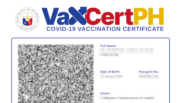 vaxcert ph certificate