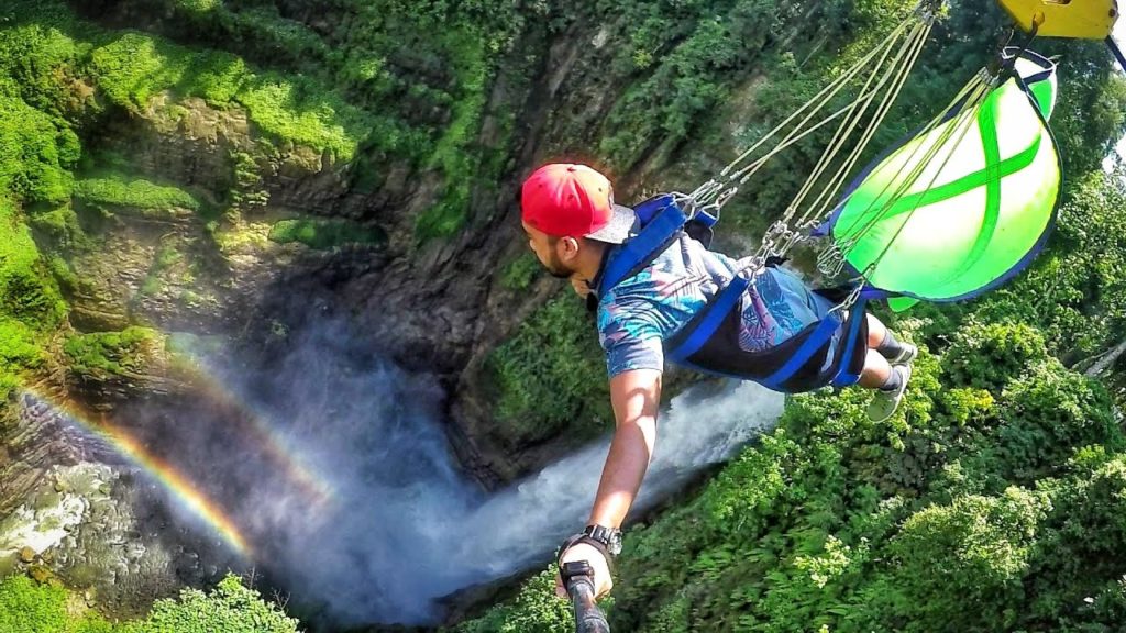 5 Zipline over seven waterfalls in North Cotabato