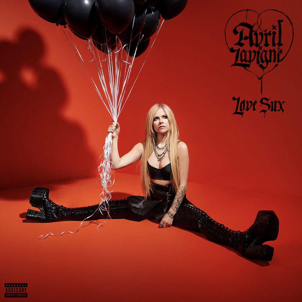 Avril Lavigne LOVE SUX Cover Art