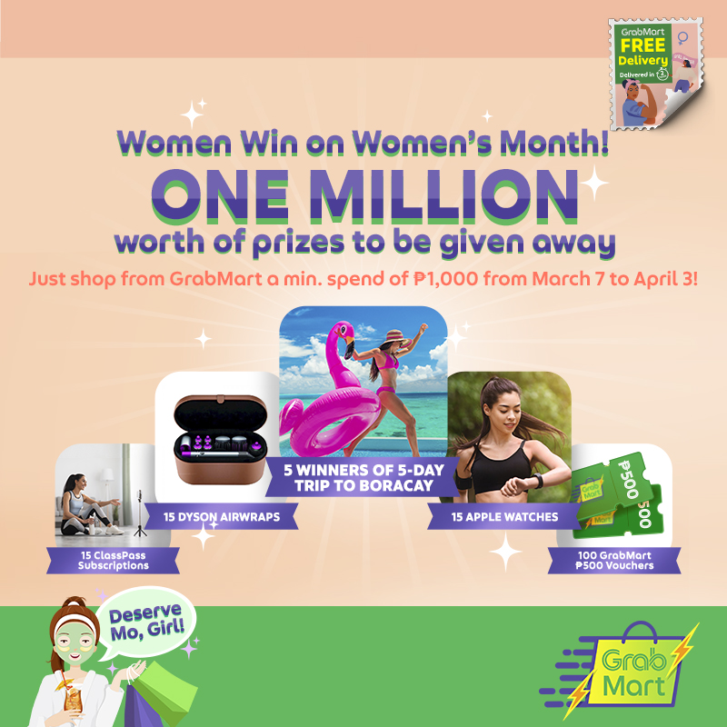 GrabMart Womens Month Raffle