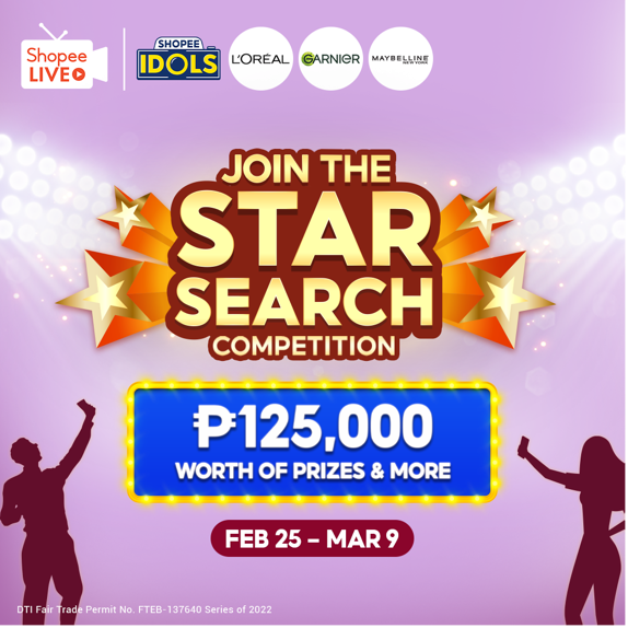 LOreal x Shopee Star Search