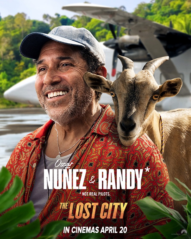 Oscar Nunez The Lost City Poster