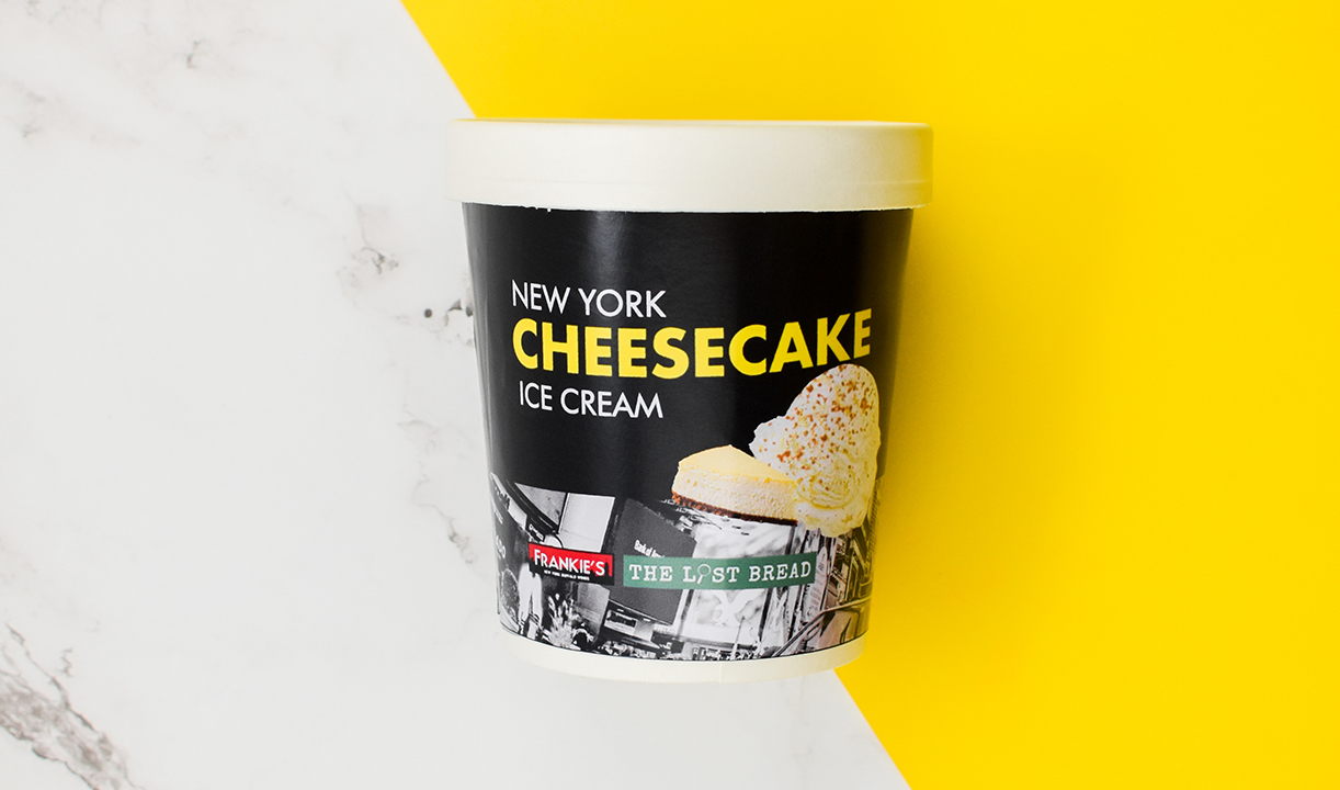 The Lost Bread Frankies New York Cheesecake Ice Cream thumbnail