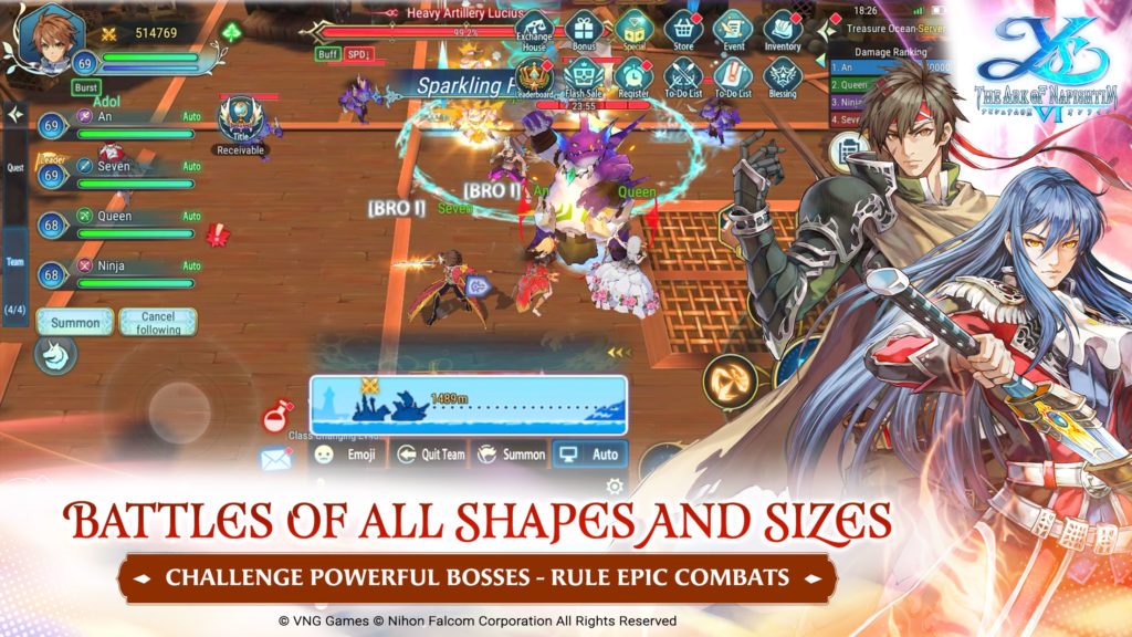 Epic battles awaits Choose the best skills and level up