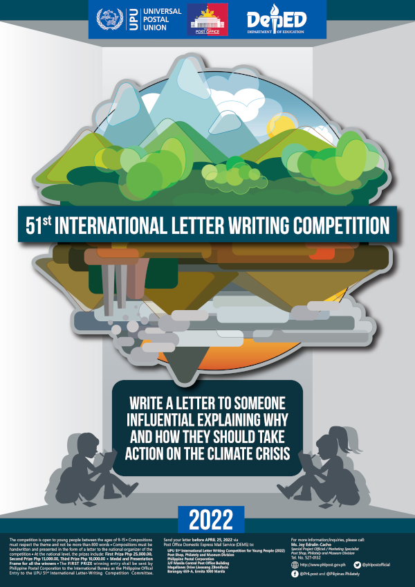 UPU Post Office Letter Writing Contest