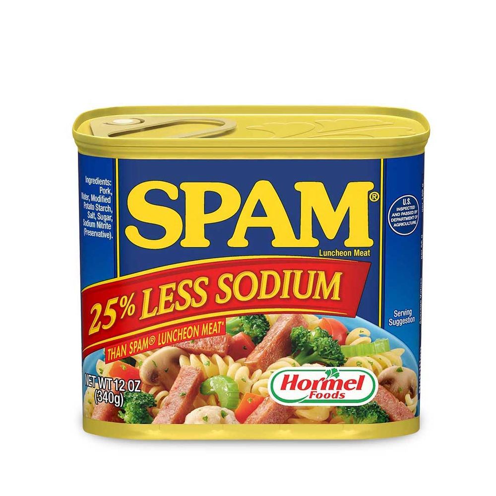 spam less sodium