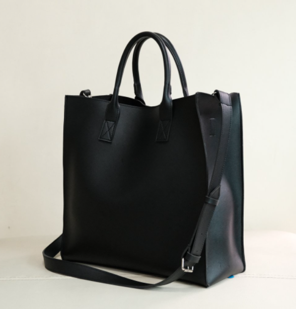 leather tote sling