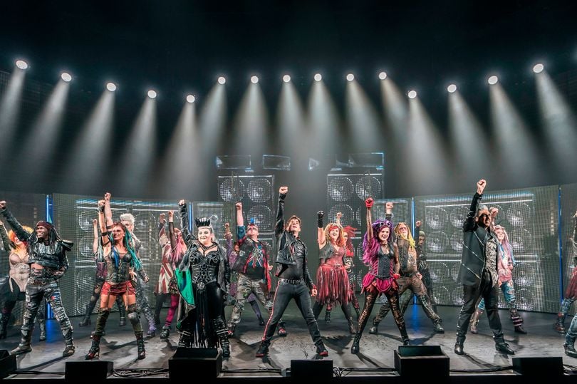 we will rock you musical stage
