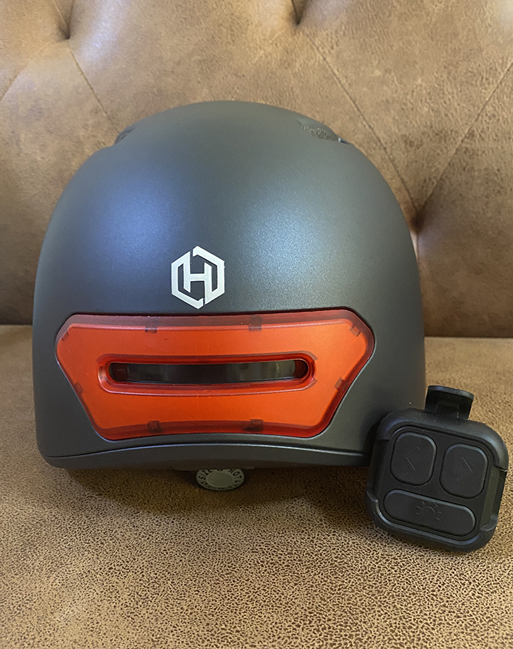 H Audio Smart Helmet Back