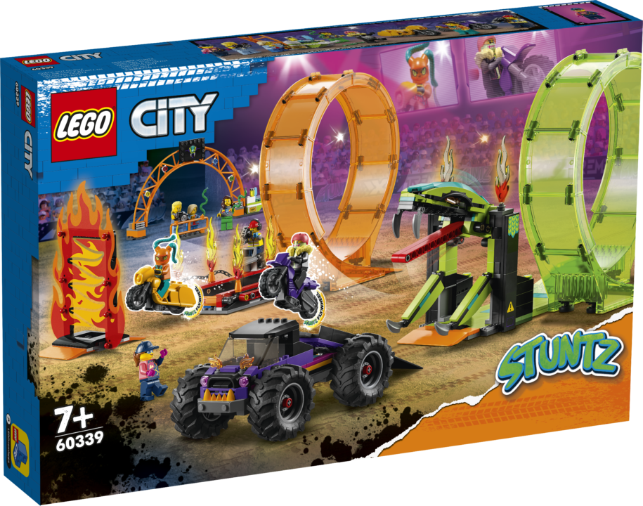 LEGO Double Loop Stunt Area e1655369437921