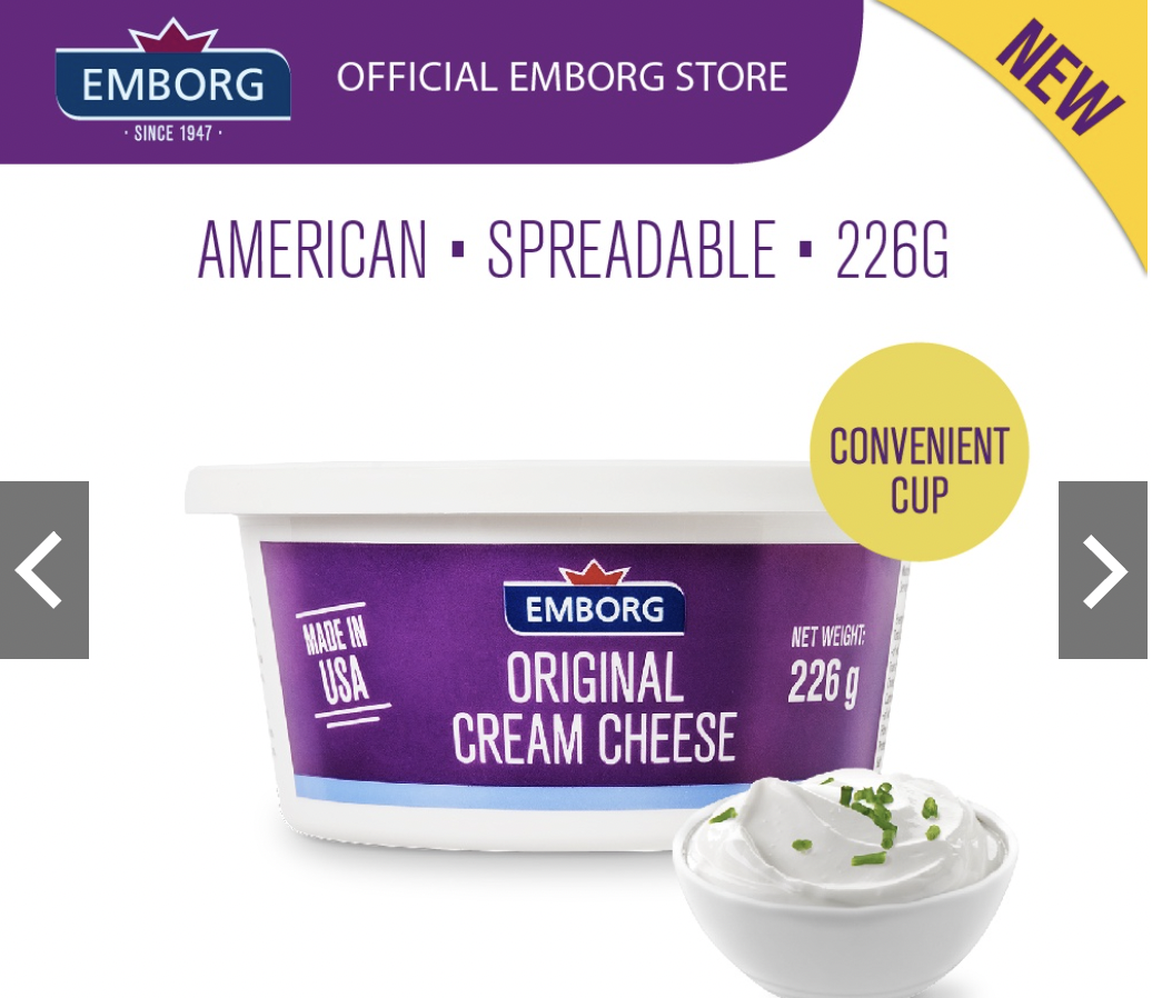 Emborg Cream Cheese Cup
