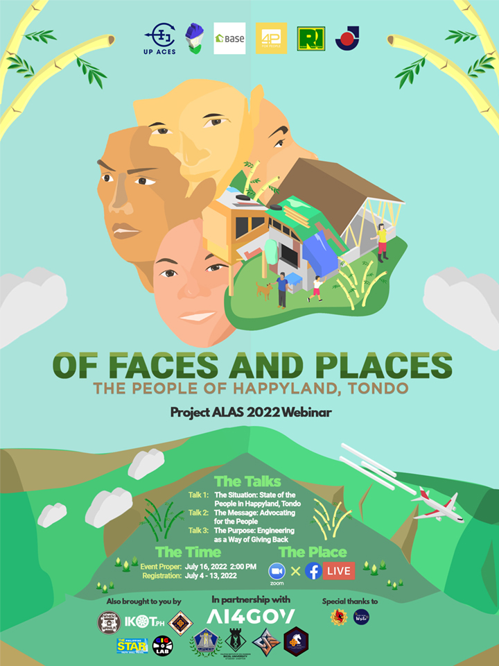 UP ACES, Review Innovations, and JCO Construction Present "Faces and Places: The People of Happyland, Tondo"