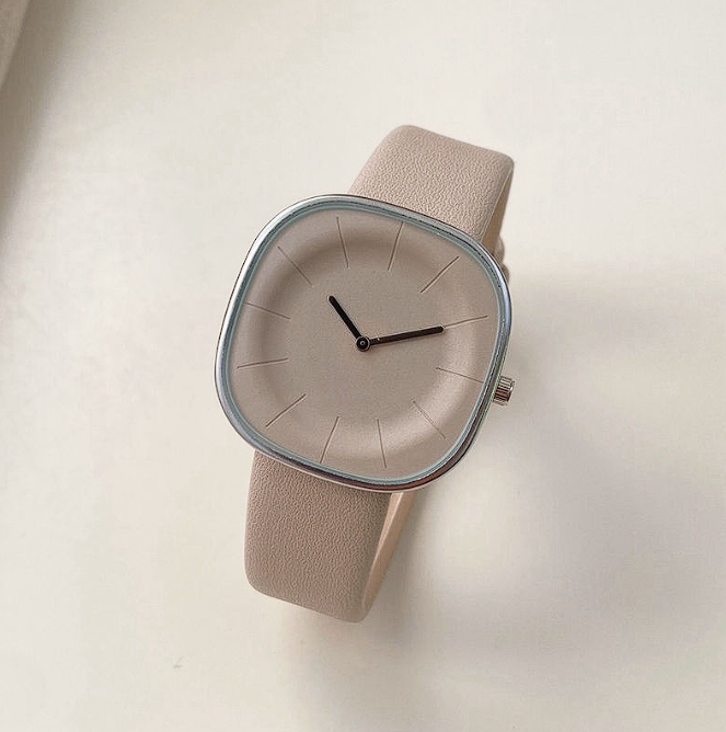 beige watch