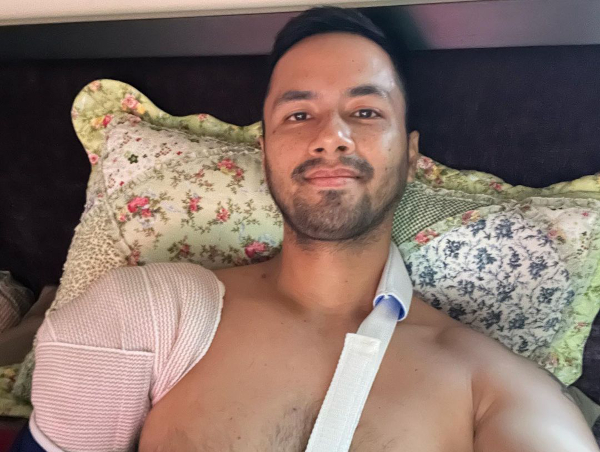 oyo sotto bike accident surgery recovery