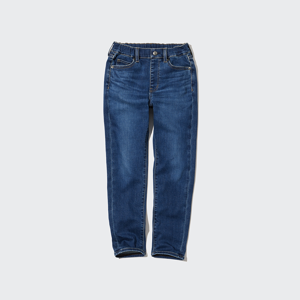Kids Ultra Stretch Soft Jeans Pull On and Zip Fly