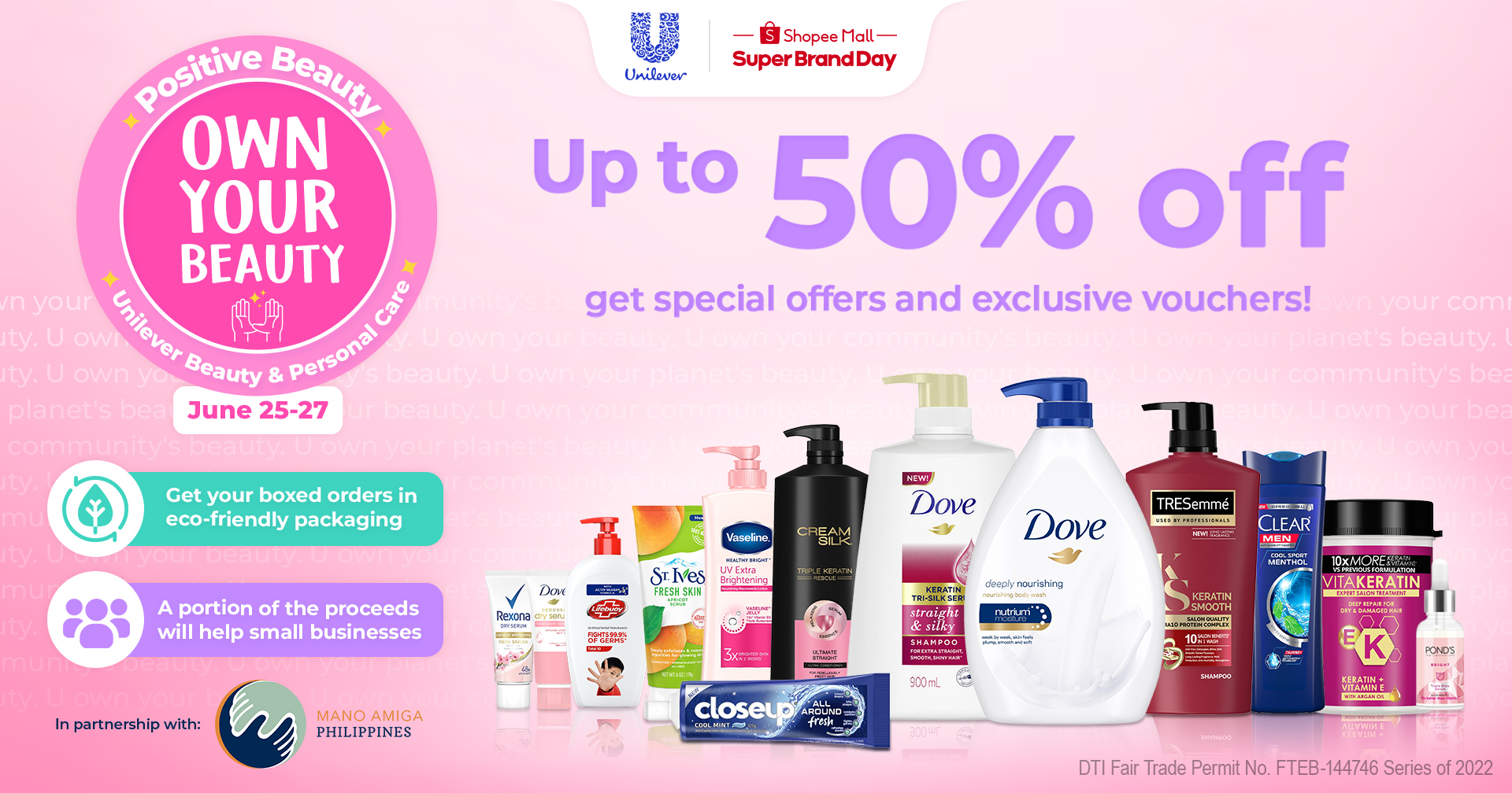 Get Up to 50% Off on Beauty and Personal Care Products From This Shopee Sale!