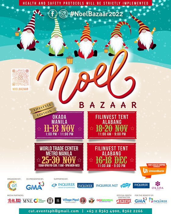 2022 Noel Bazaar Poster PNG