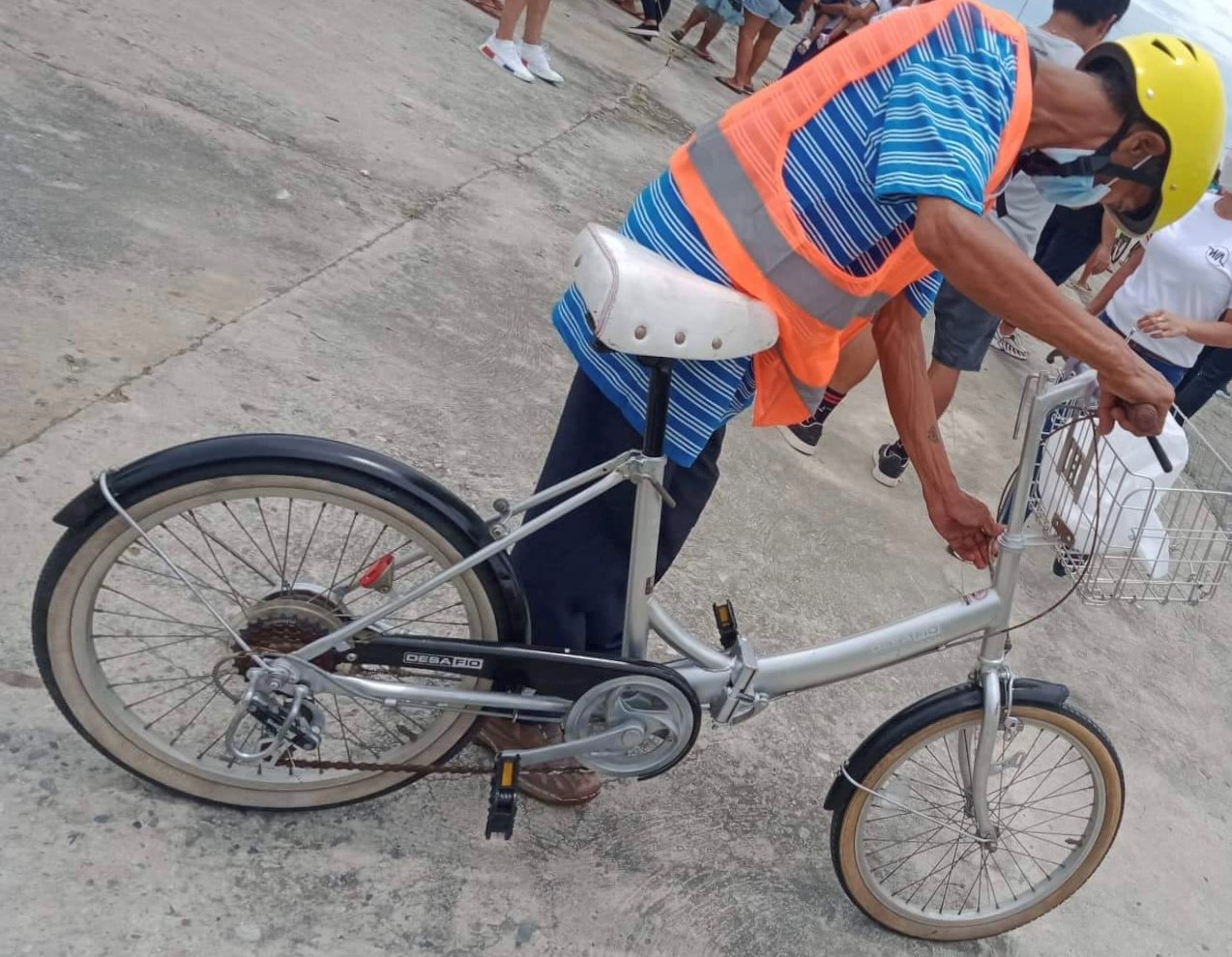 Arecio Rivera Bikes for Livelihood