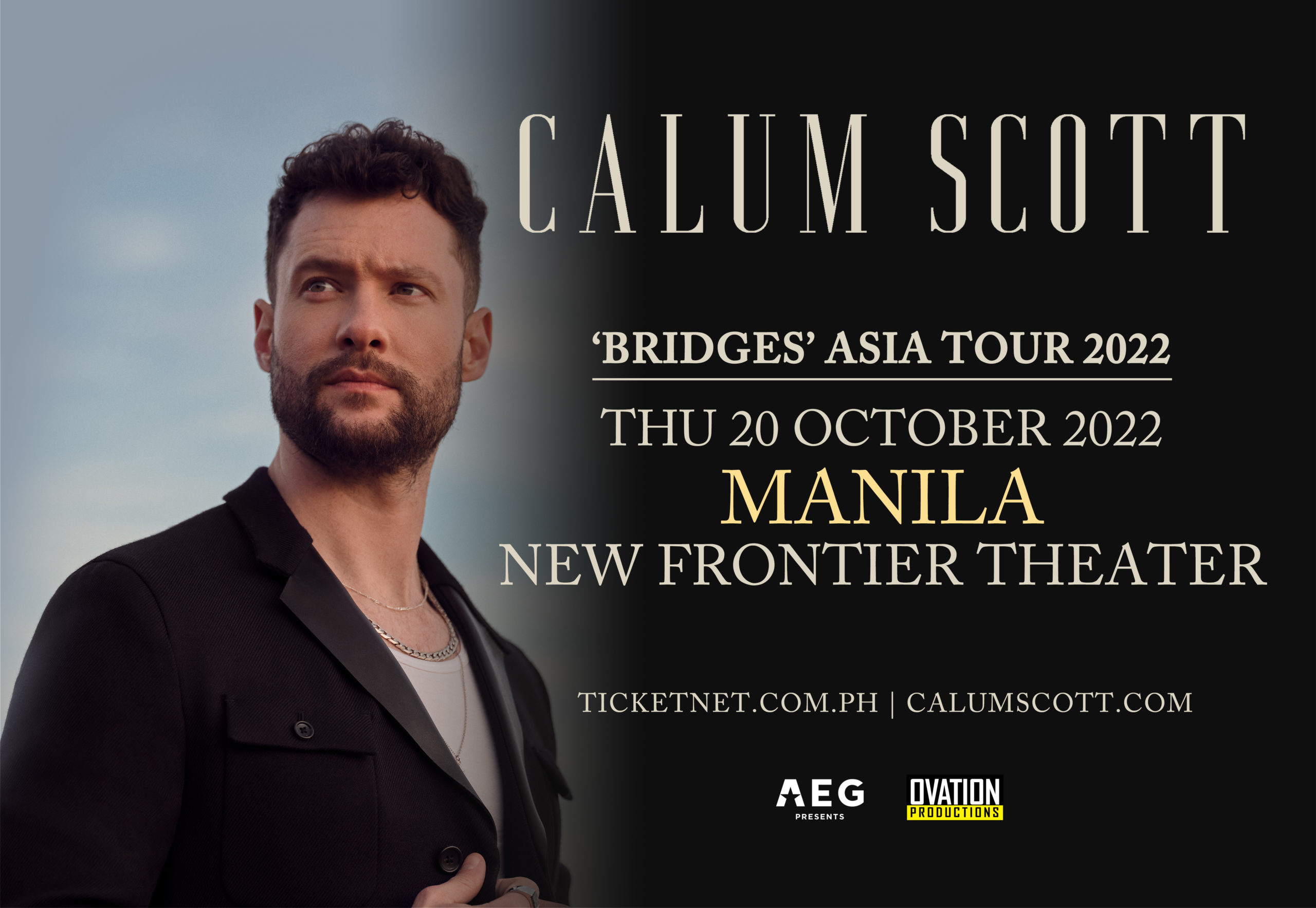 Calum Scott Is Coming to Manila in October