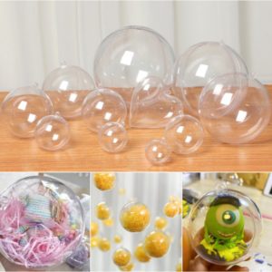 Transparent Round Hanging Balls