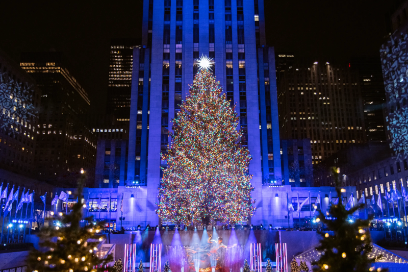 christmas tree lighting rockefeller center