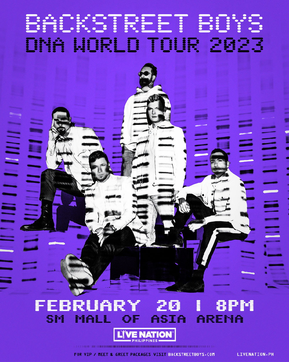 Backstreet boys DNA poster