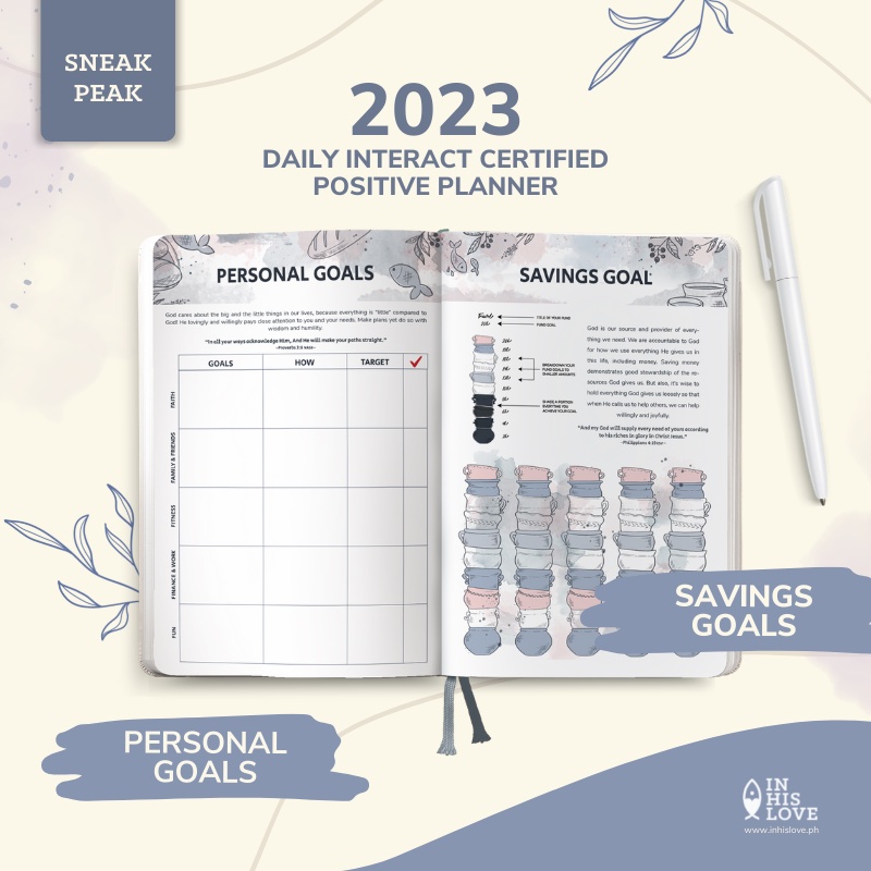 certified positive planner spread