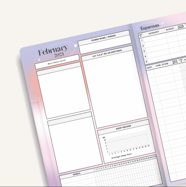 design your life planner productivity