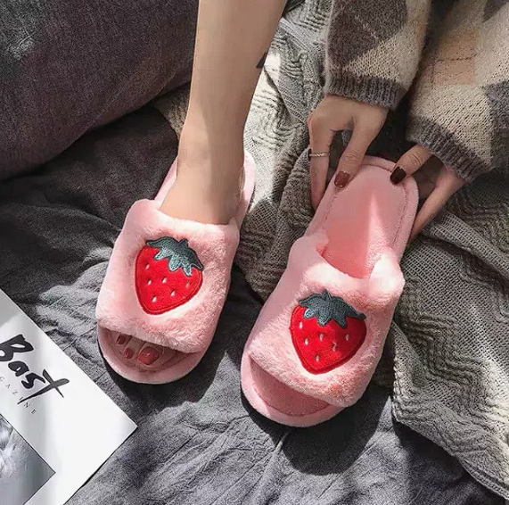 fluffy slippers