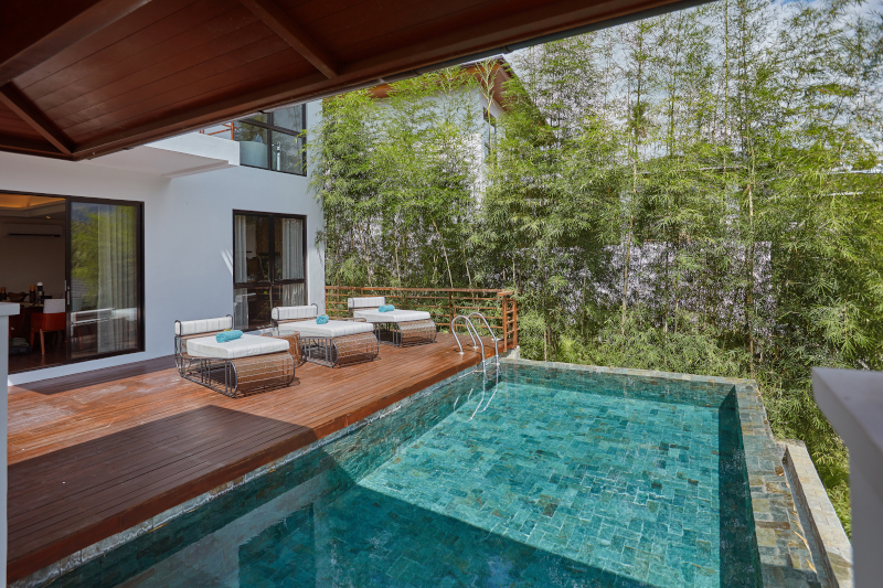 mahogany luxury residences pool