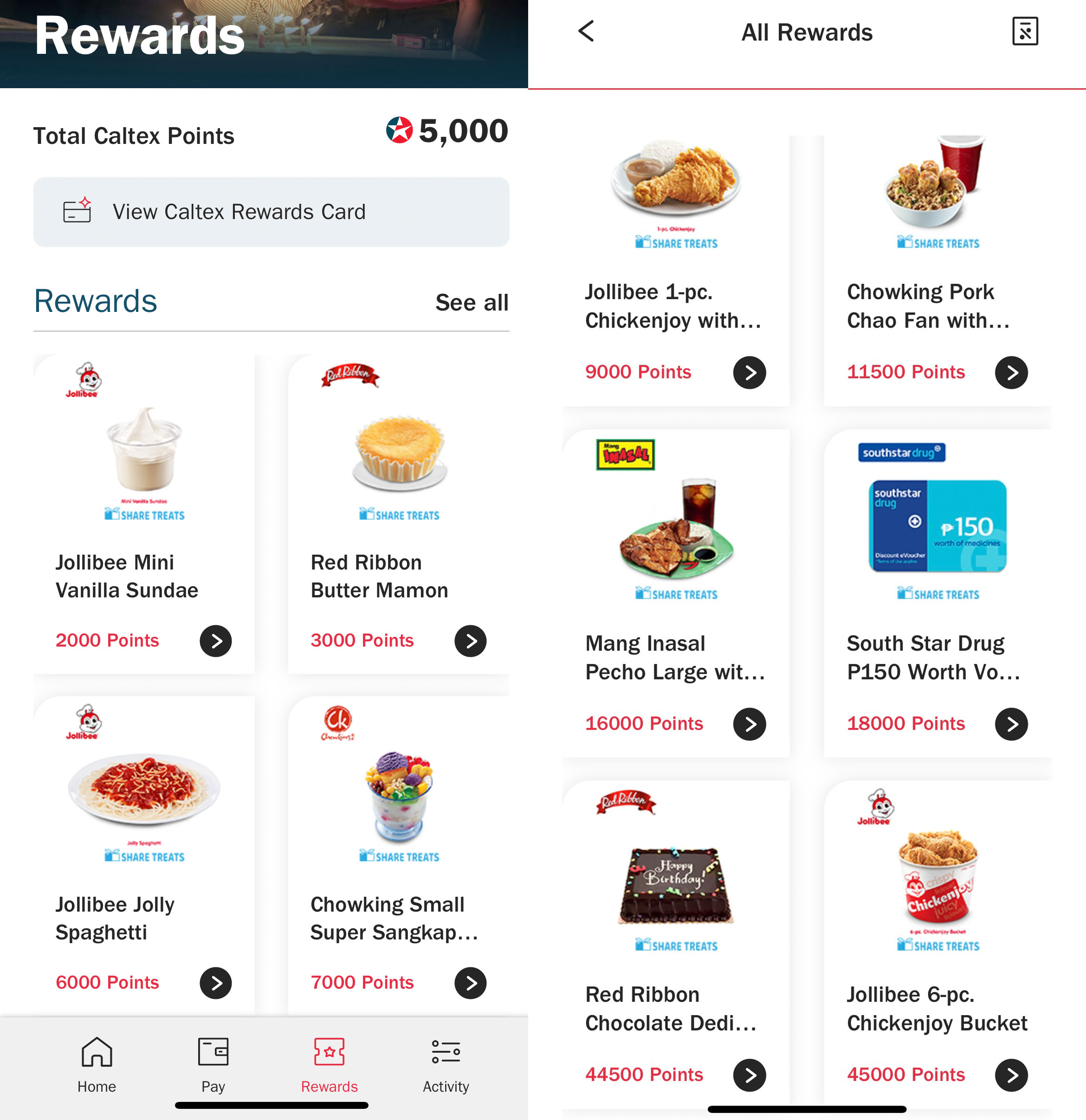 Caltex Philippines, Caltex Go Rewards App, Caltex Now Has a Rewards Program—and You Get Instant 5,000 Points When You Sign Up