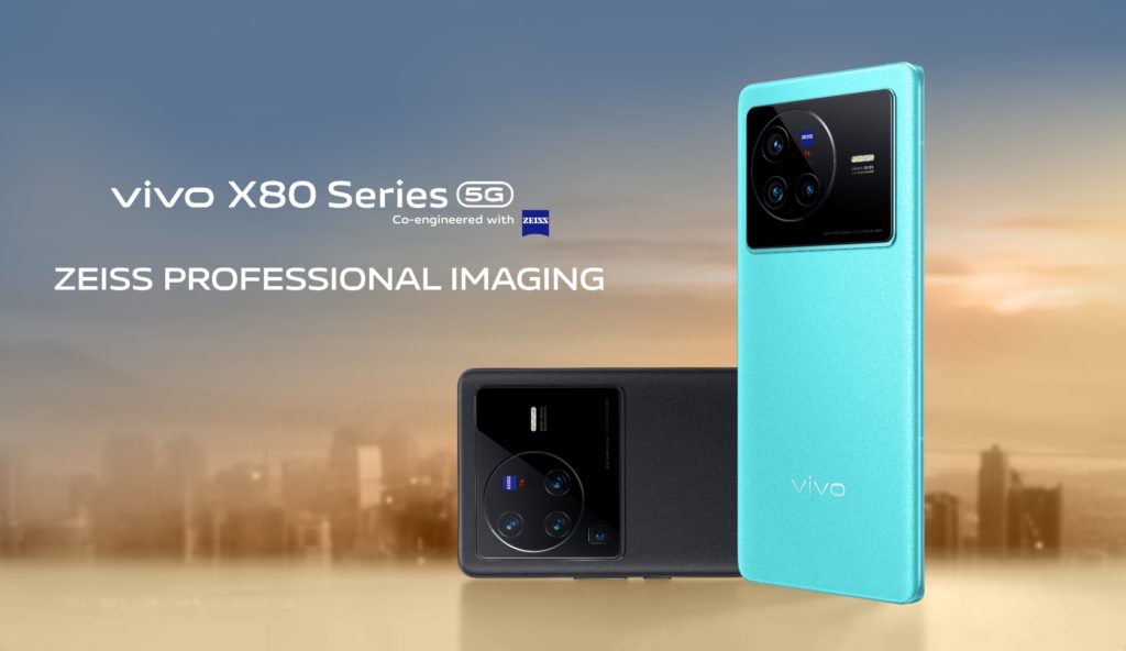 vivo X80 Series 5G Zeiss Professional Imaging