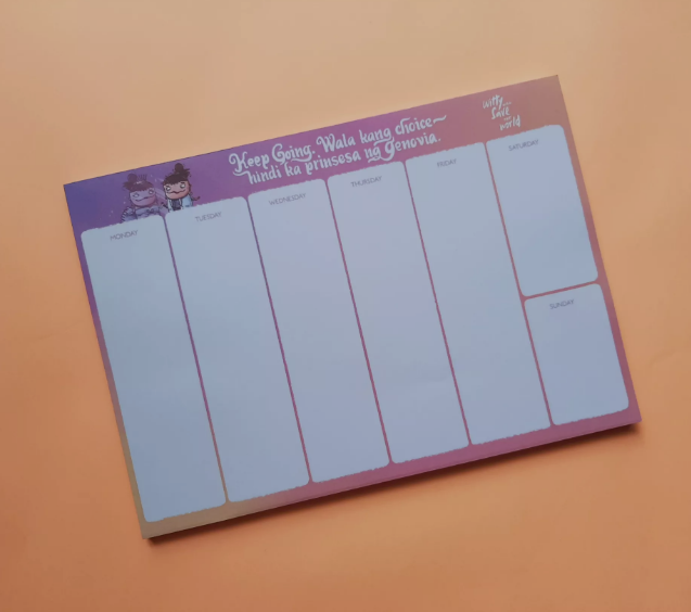 witty planner 6