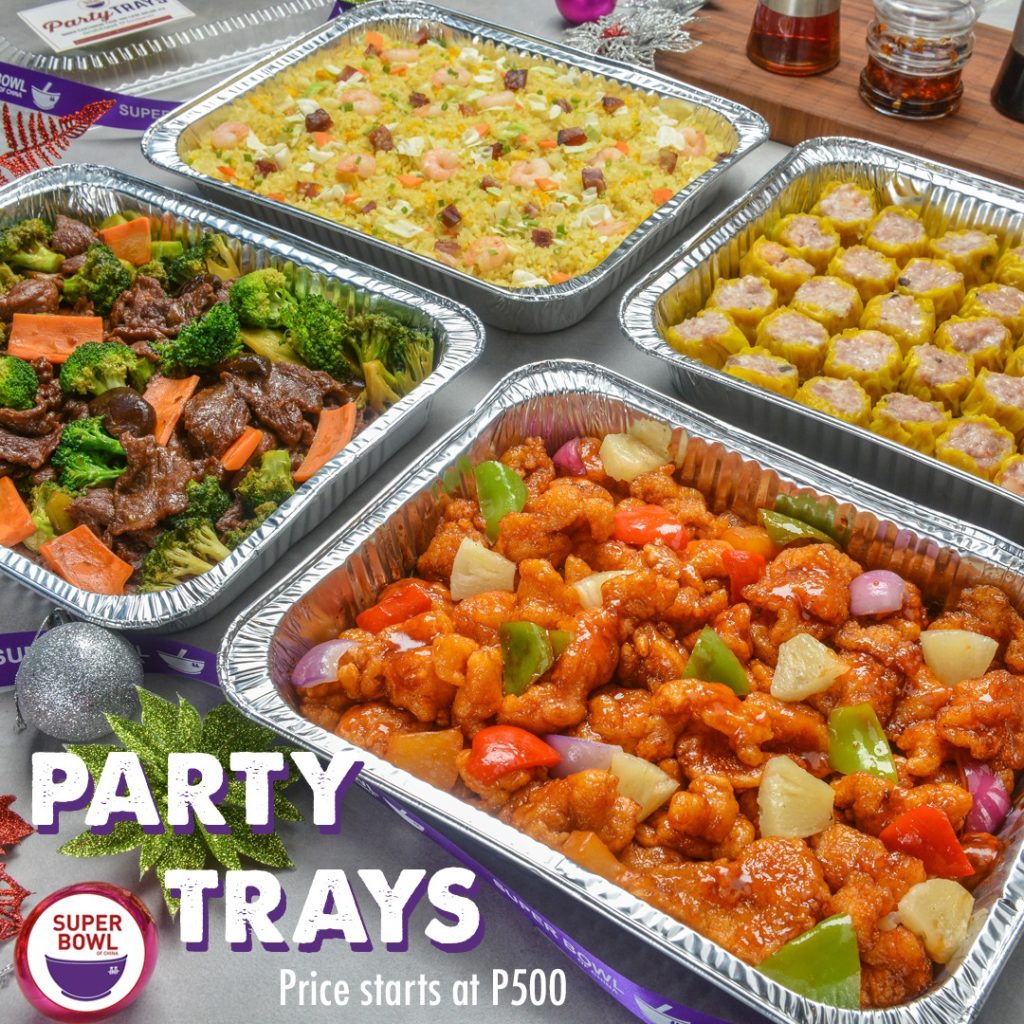 Super Bowl of China Party Trays