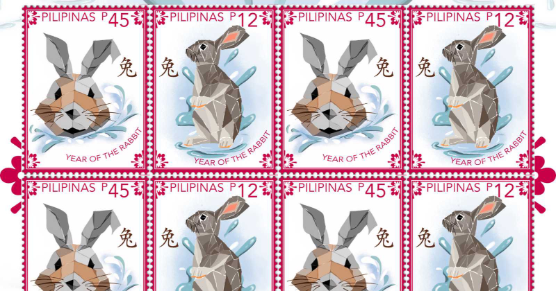 YEAR OF THE RABBIT STAMPS header