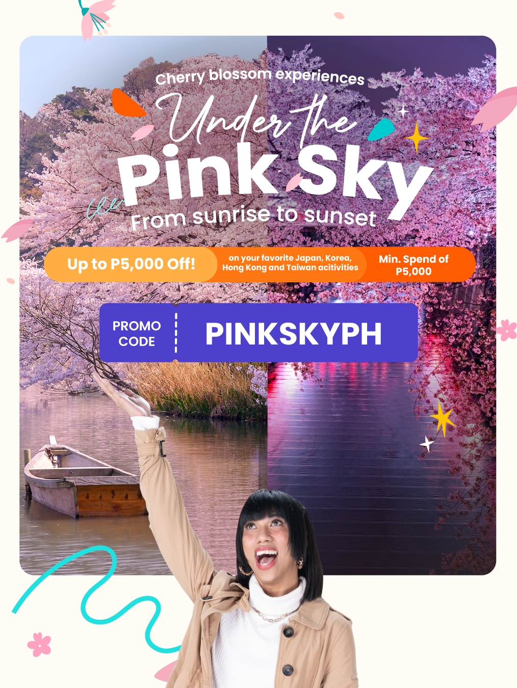 Cherry Blossom Travel Packages Under the Pink Sky Klook Promo Code