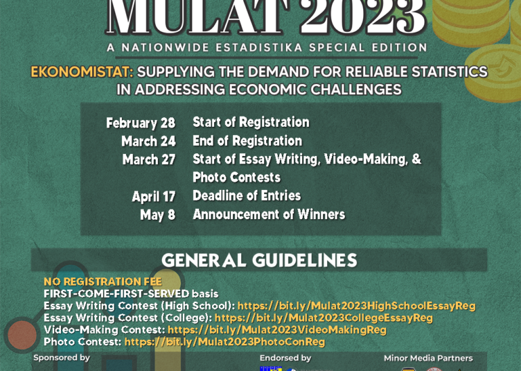 MULAT 2023 EkonomiSTAT: Supplying the Demand for Reliable Statistics in Addressing Economic Challenges