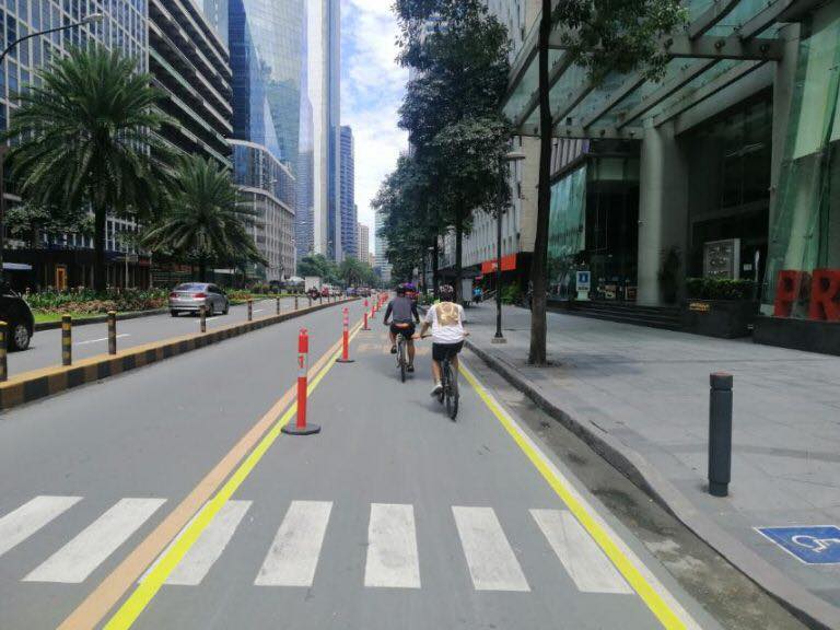 ayala avenue bike lanes