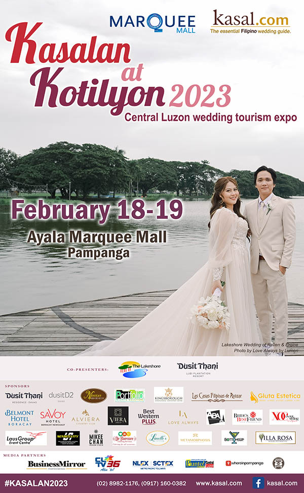 Day "I Do" to the Biggest, Most Reliable #Kasalan2023 in Central Luzon Wedding Tourism Expo