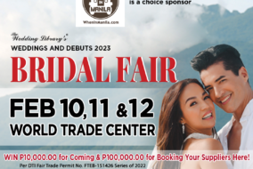Biggest Bridal Fair in the Philippines Happening This February at the World Trade Center