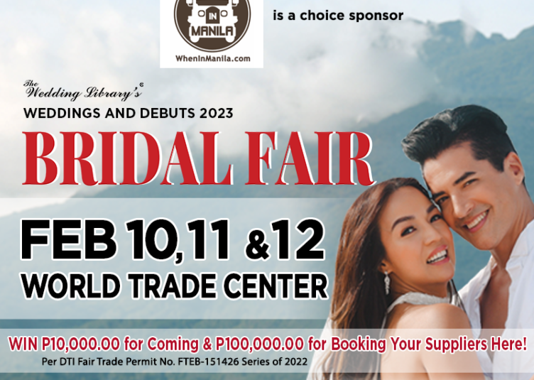 Biggest Bridal Fair in the Philippines Happening This February at the World Trade Center