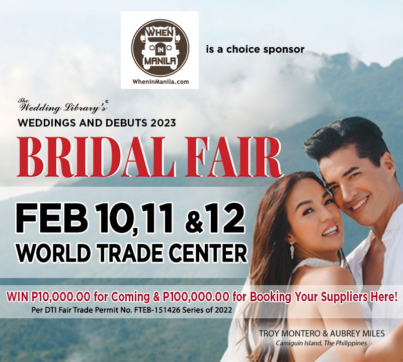 Biggest Bridal Fair in the Philippines Happening This February at the World Trade Center 