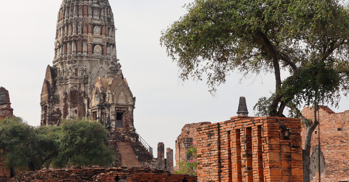 Temples in Ayutthaya, Thailand