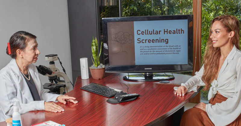 Cellular Health Screening header