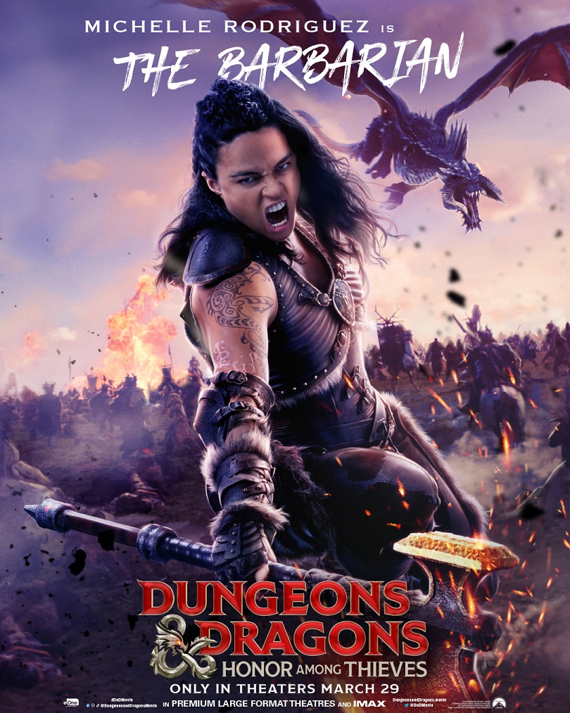 Dungeons and Dragons Movie Michelle Rodriguez Holga Barbarian