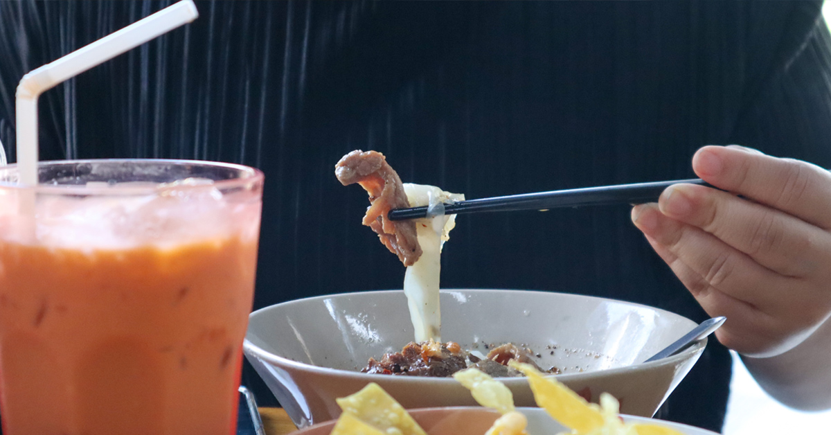 Thailand's famous Boat Noodles